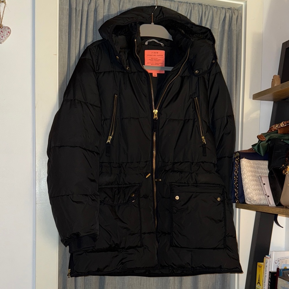 J Crew Chateau Puffer Jacket with Primaloft